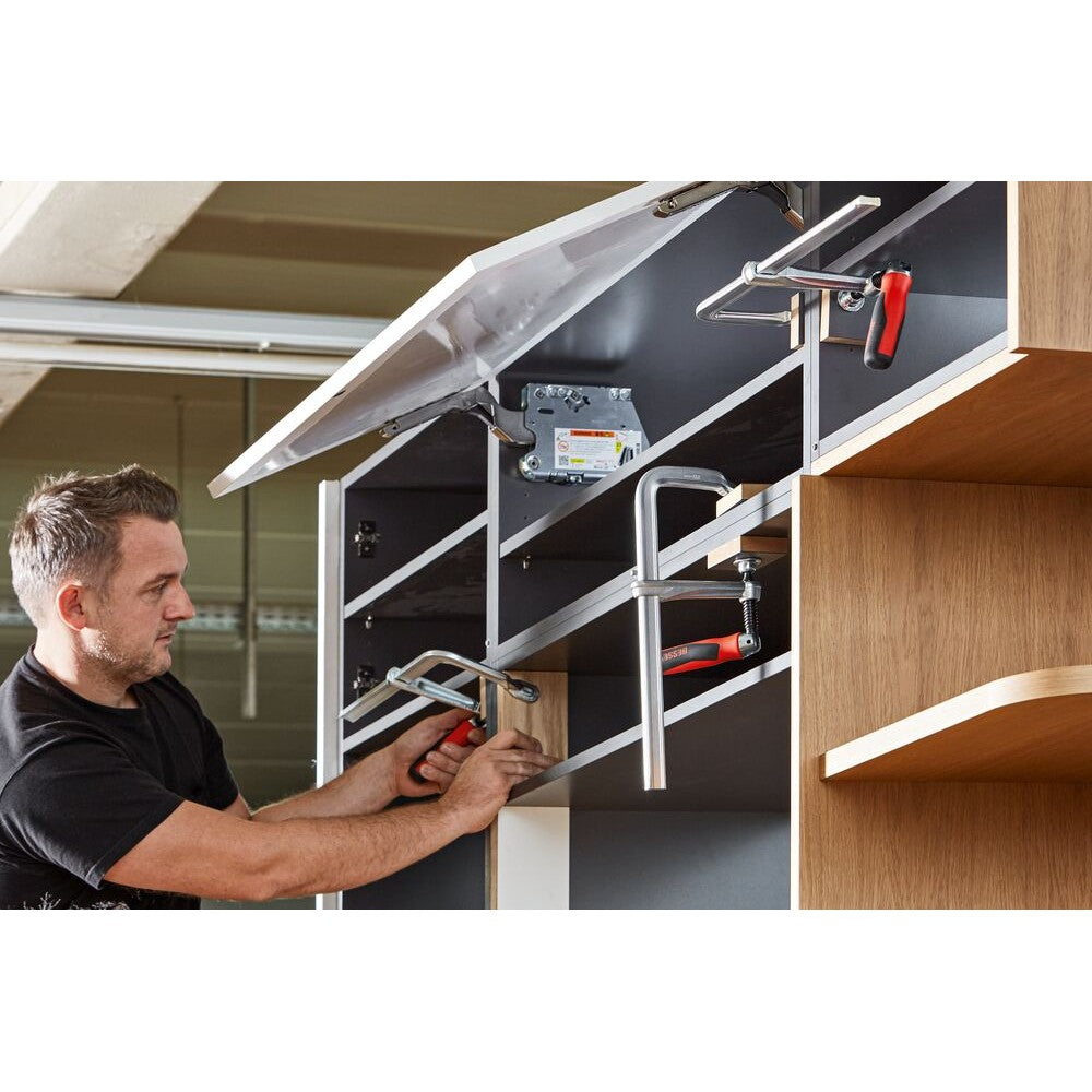 BESSEY Ganzstahl-Schraubzwinge GZ50-12KG 500/120, mit Klappgriff
