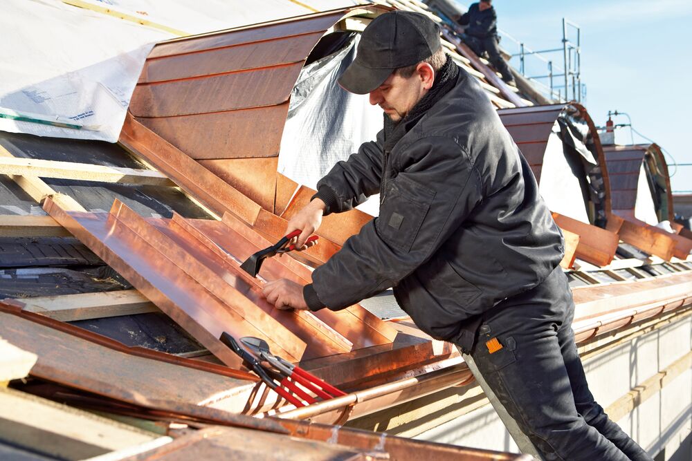 BESSEY Falzzange D341-60-P – 45° gebogen, aufgelegt, PVC-beschichtete Griffe