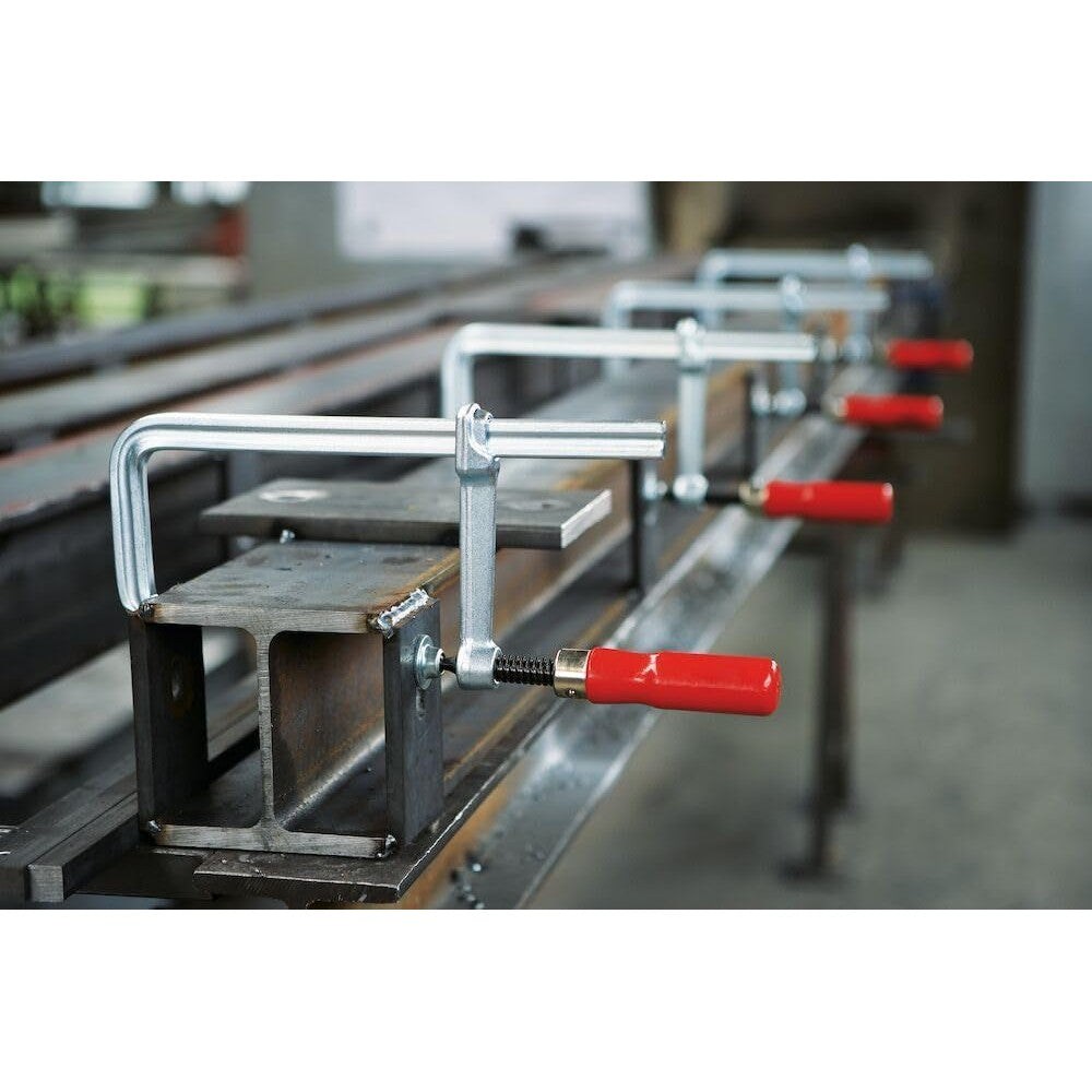 BESSEY 3101390 Bessey-Holzgriff mit Gewindespindel TR 18x5 und wechselbarer Druckplatte