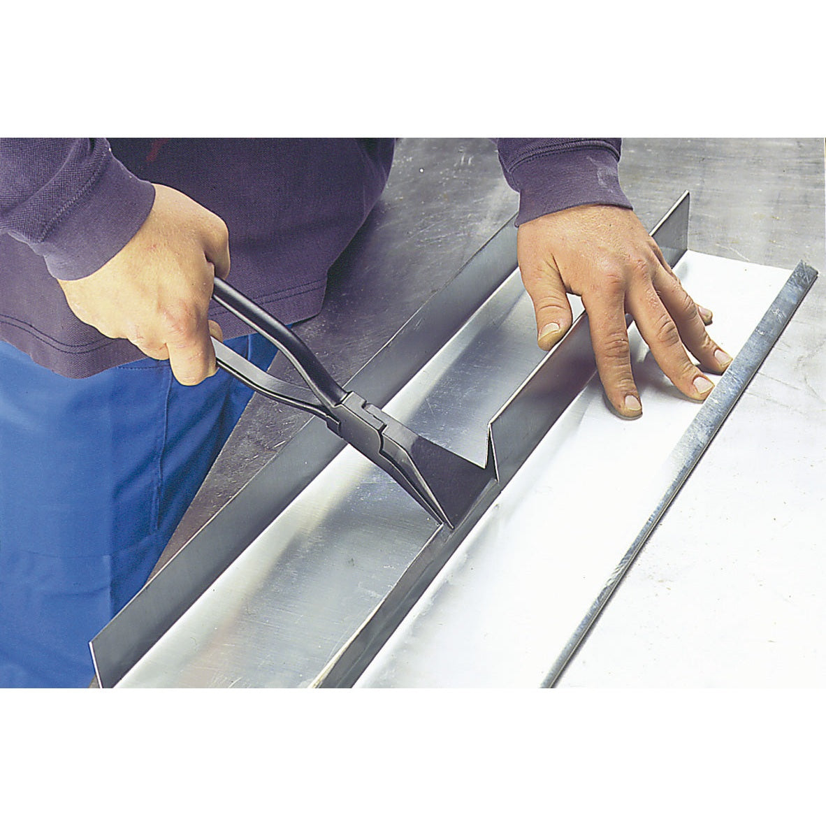 Falzzange D35 / Anwendung