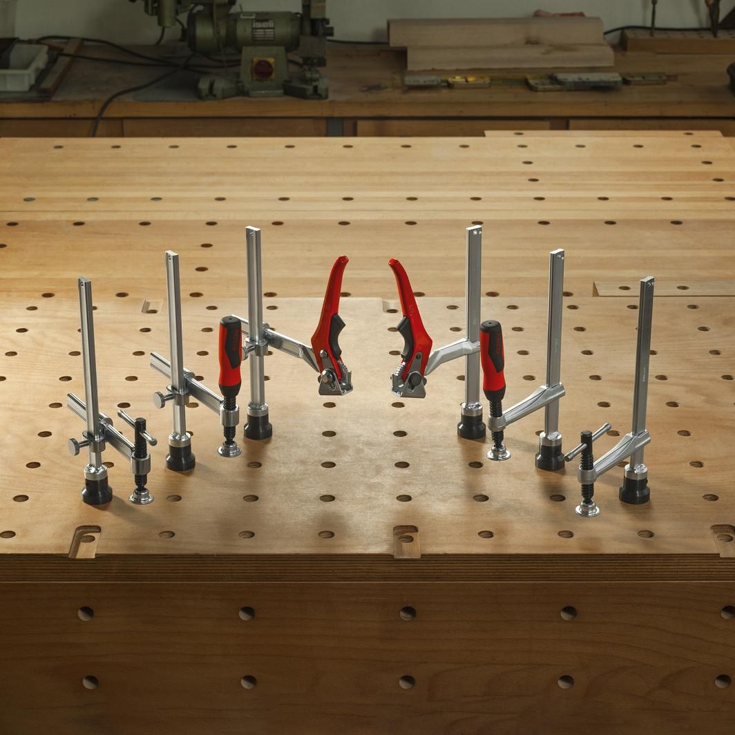 BESSEY Werkbank-Adapter mit 16mm Loch / 19mm Bolzen TW16AW19