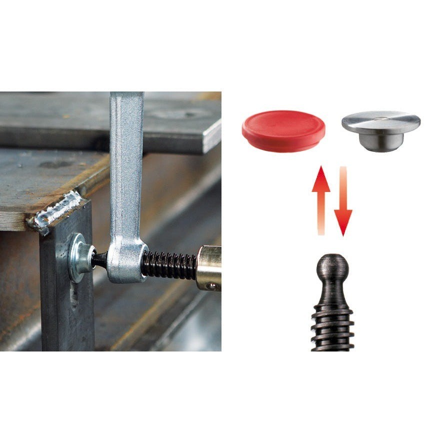 BESSEY 3101188 Wechselbare Druckplatte - für 13mm Kugel passend
