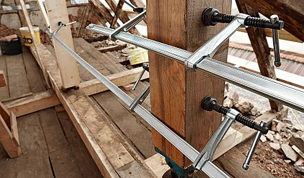 BESSEY Variables Hochleistungszwingen-Set SLV, Spreizfunktion & mittige Positionierung bis 6.500 N