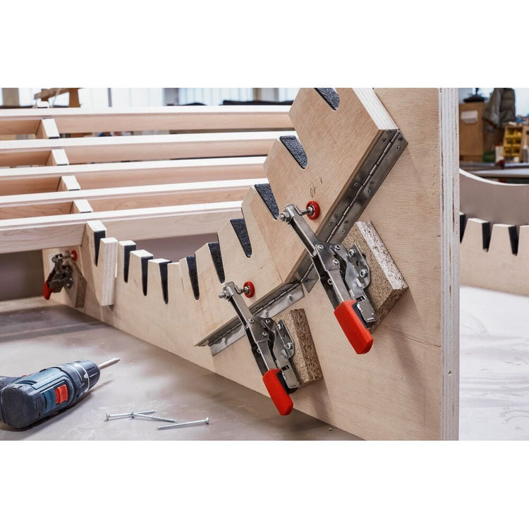 BESSEY Waagrechtspanner STC-HH und STC-HA, offener Arm und waagrechte Grundplatte bis 2.500 N