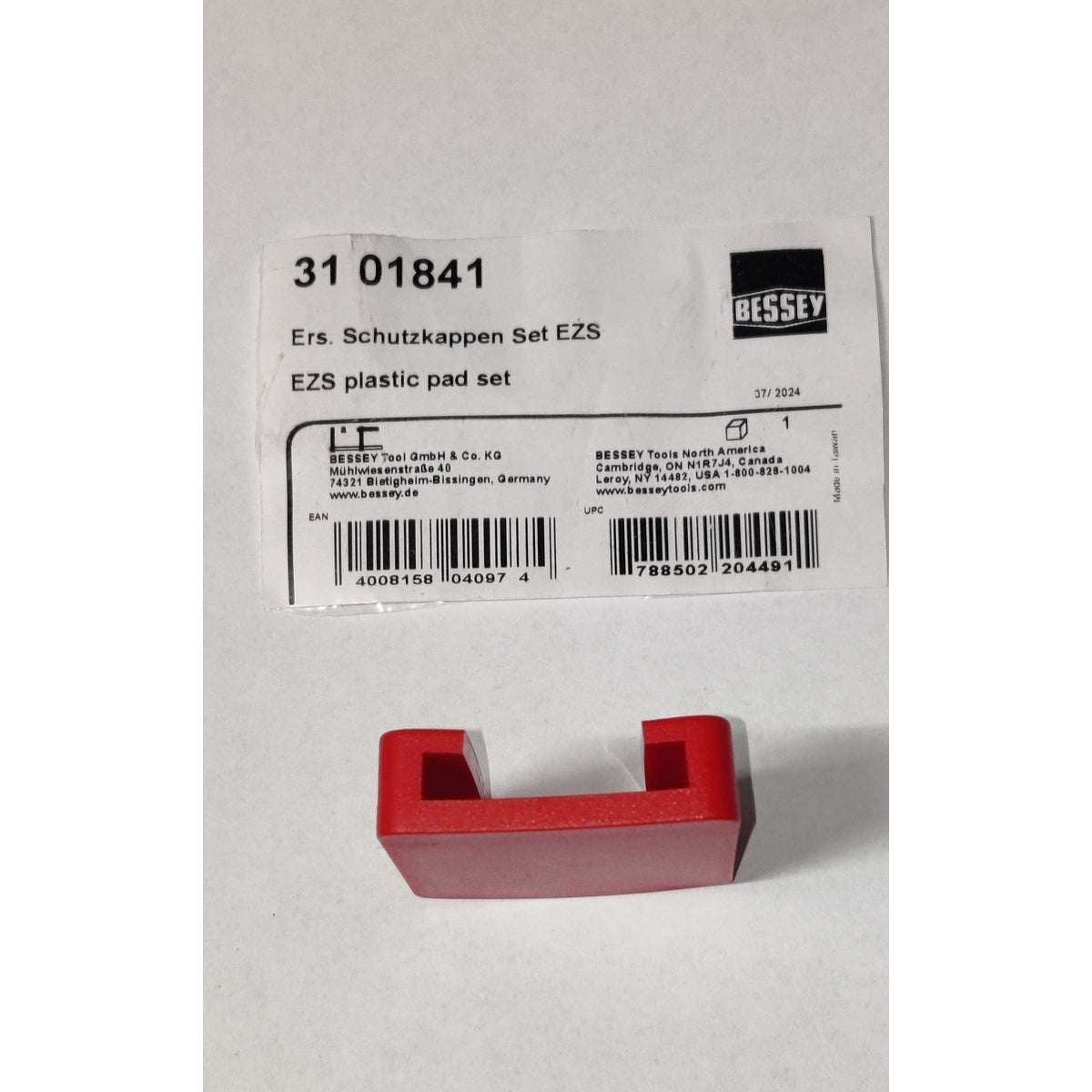 BESSEY BESSEY 3101841 Schutzkappen-Set für Einhandzwinge EZS
