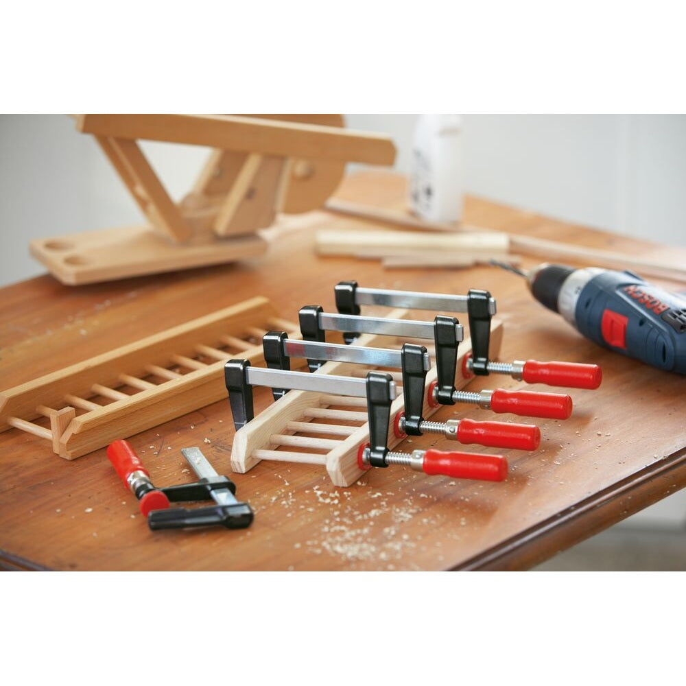 Druckguss-Schraubzwinge LM25/10 250/100