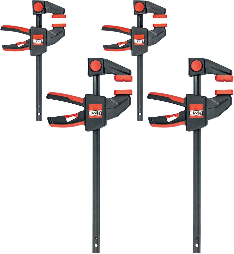 BESSEY Einhandzwingen-SET EZM-EZL, 2x EZM15-6 & 2x EZL30-8