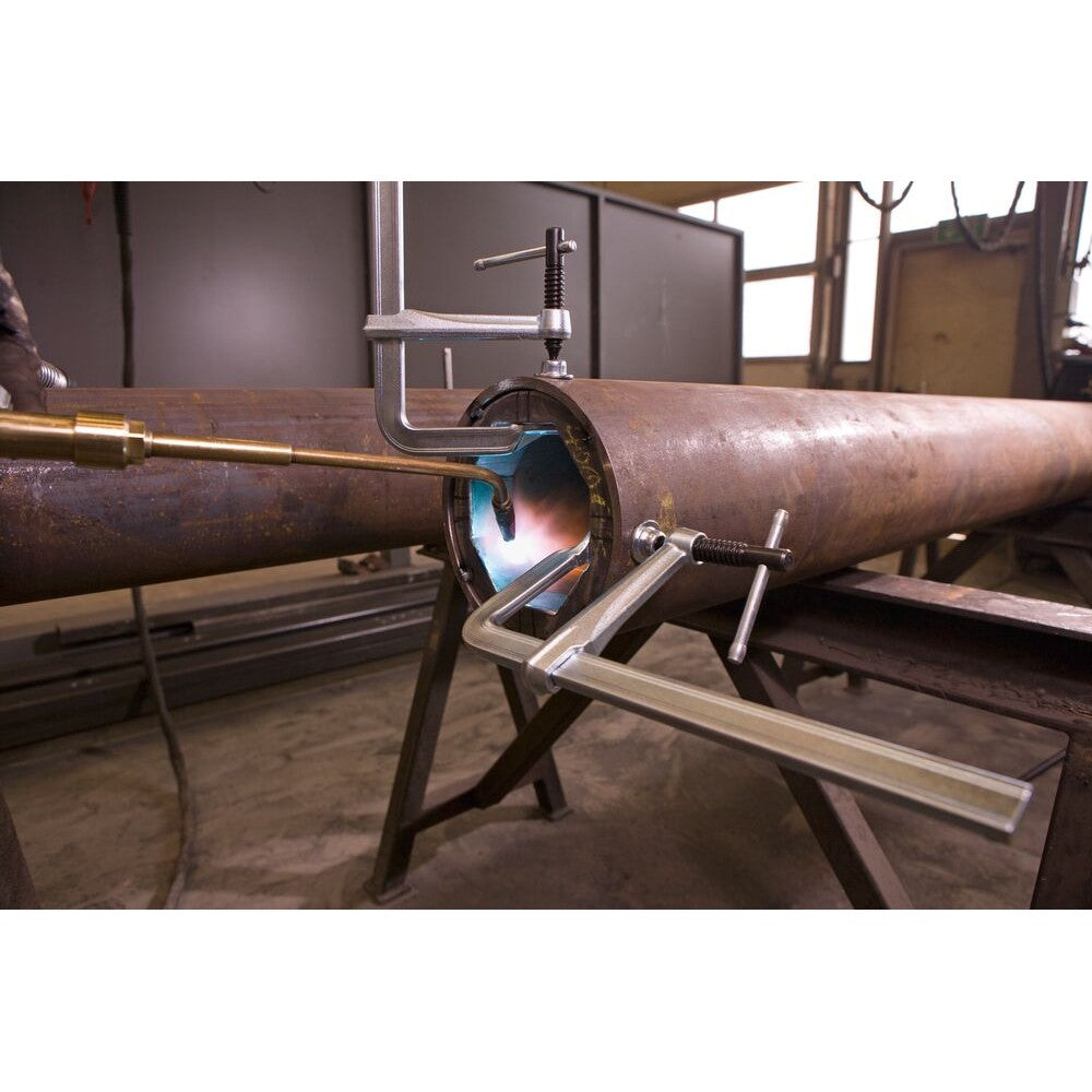 Ganzstahl-Schraubzwinge GZ20K 200/100