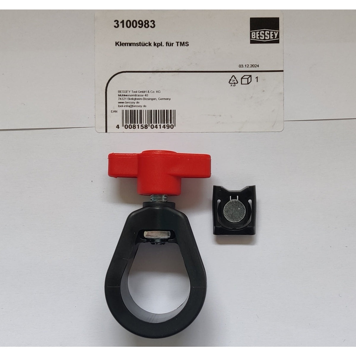 BESSEY 3100983 Klemmstück kpl. für Türfutterstrebe TMS