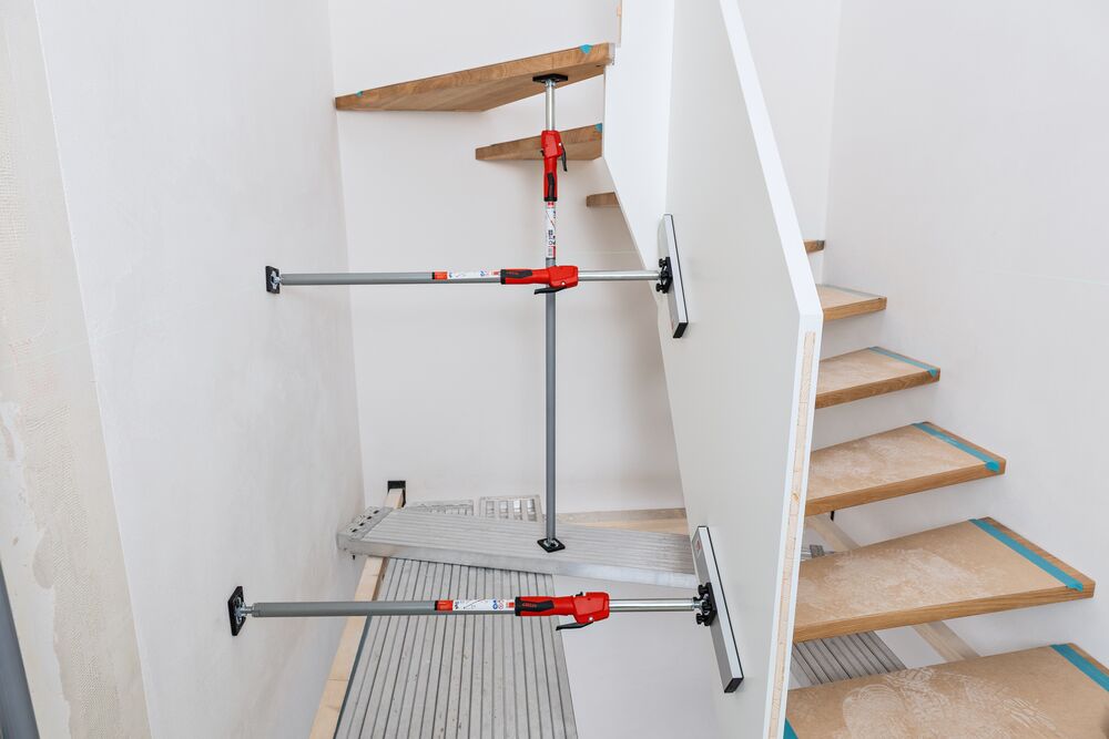 BESSEY Abstützplatte STE-SP35 – Detailansicht Befestigung