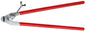 BESSEY Rinnenträger-Abbiegezange D396, 680 mm, offene Form
