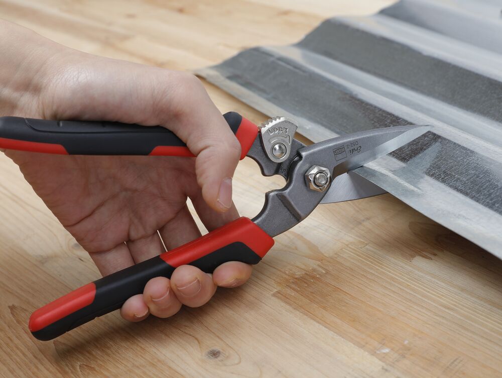 BESSEY Combi-Schere ERDI D52-2 200/53, stabil, gerade, ERGO-Griff