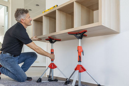 BESSEY Deckenstütze STE55 – Profi-Montagestütze mit Pumpgriff (2er Set)