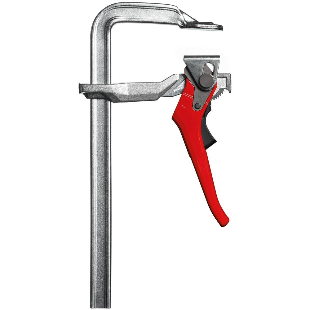 BESSEY Gleitbügel 3101523 mit Hebelgriff, Ausladung 120mm, Schienenmaß 24,5 x 9,5