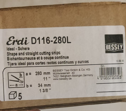 Idealschere-D116-280L-Bessey