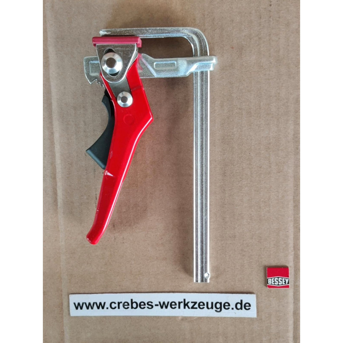 Bessey-Tischzwinge, Ganzstahl-Hebelzwinge GTR16S6H