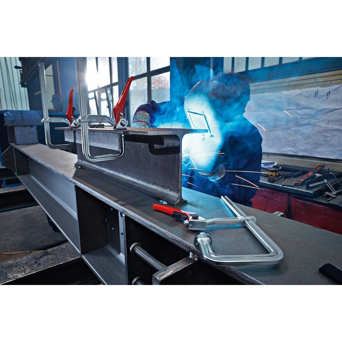 BESSEY Hebelzwinge in U-Form GU25-12-6H 250/120