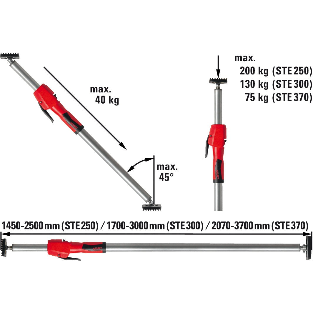 Deckenstützen - Montagestützen STE300 von Bessey