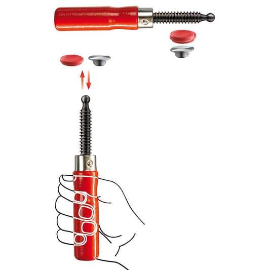 3101386 Holzgriff mit Spindel, Bessey