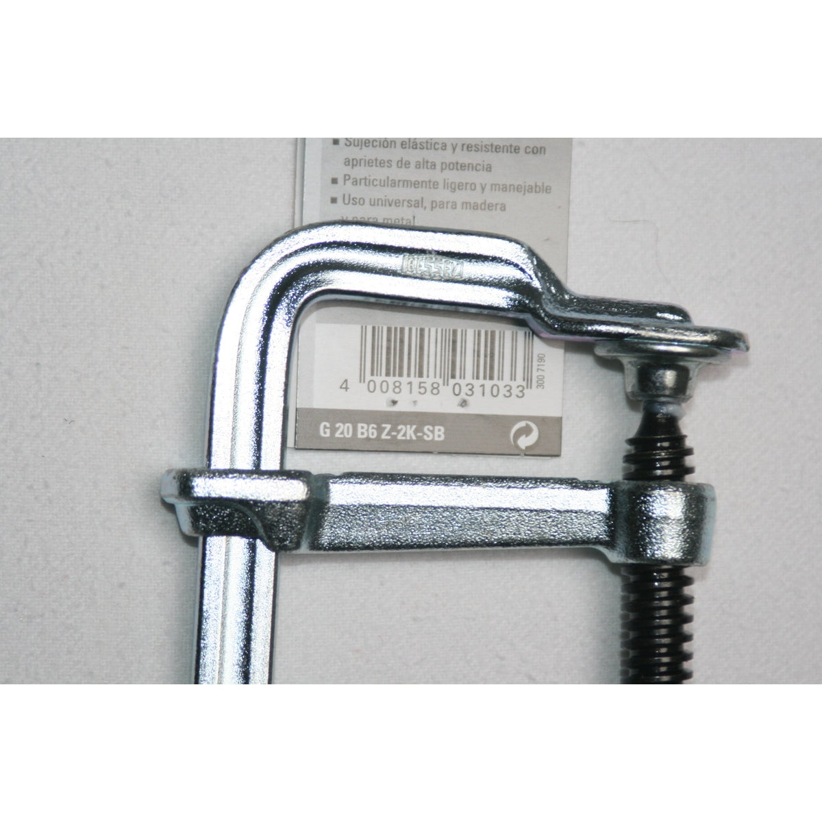 Schraubzwinge G20B6Z-2K 