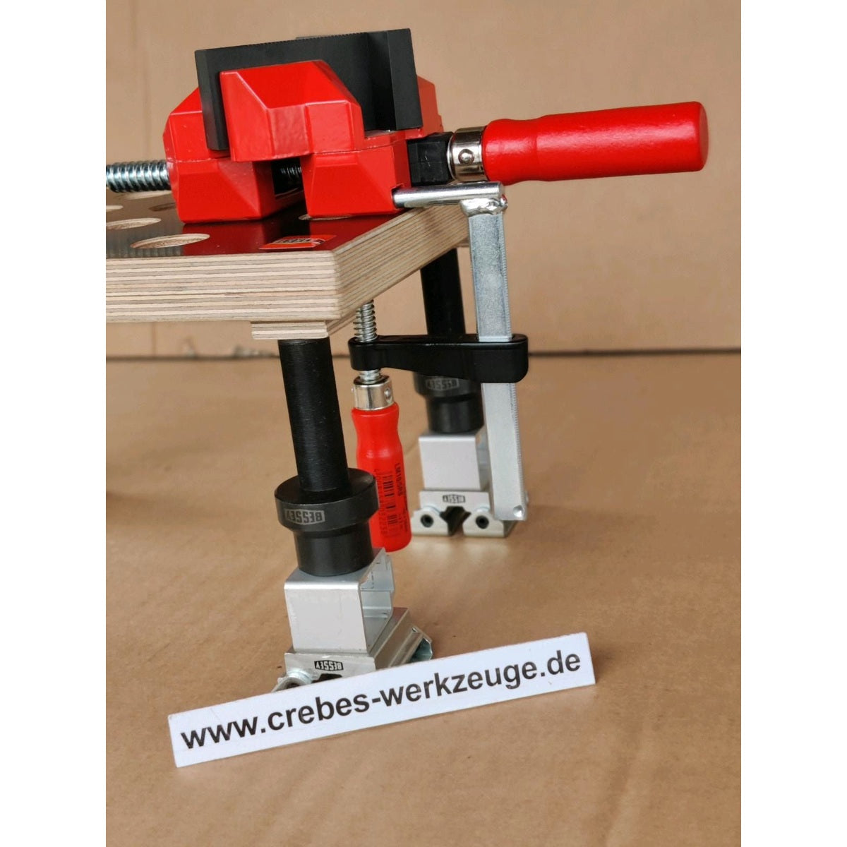 Tischklemme, Tisch-Schraubzwinge LM10 5R8, Bessey