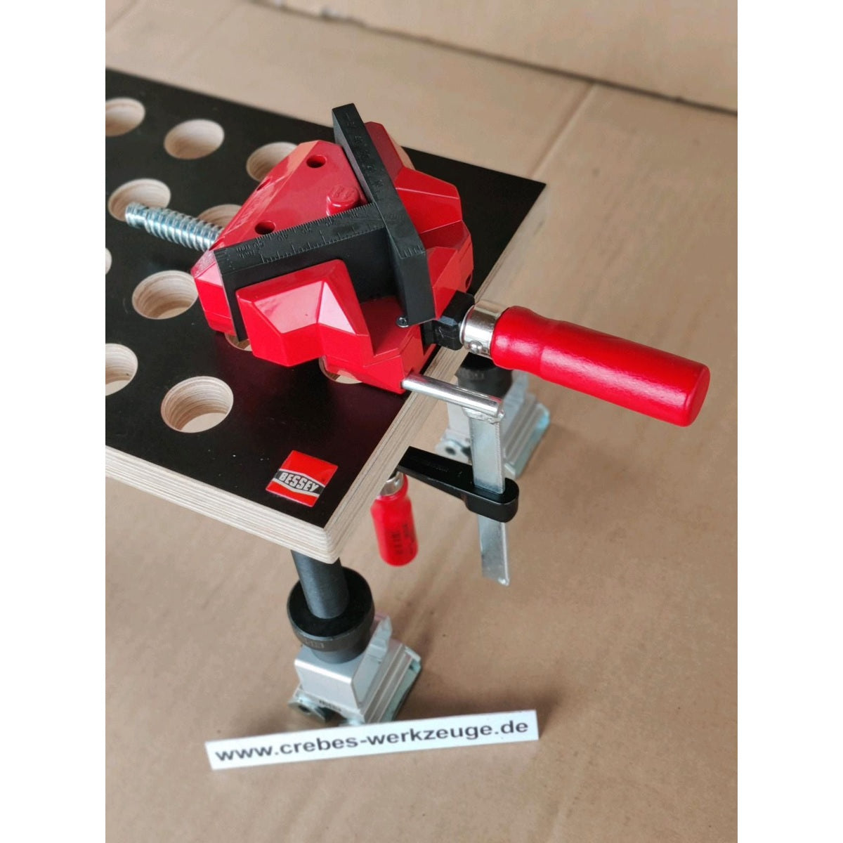 Tischklemme, Tisch-Schraubzwinge LM10 5R8, Bessey